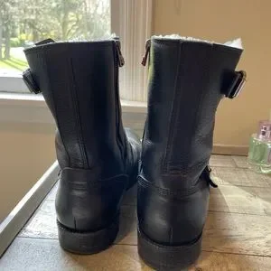 Jimmy Choo Men’s Shearling Combat boots Jimmy Choo Men main image 3